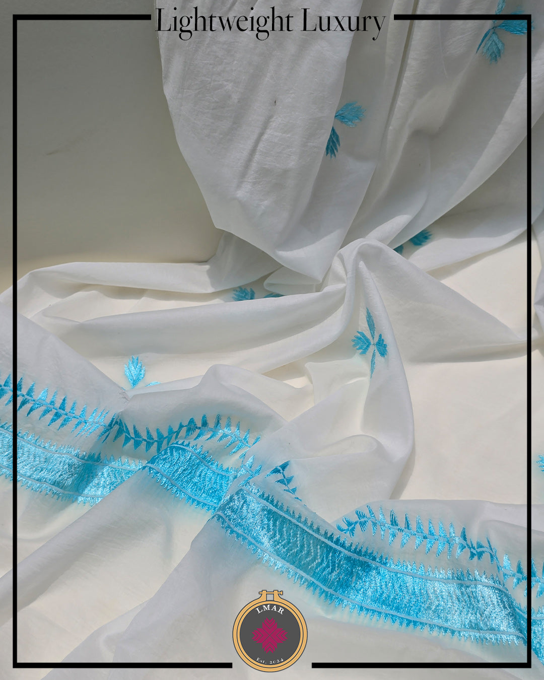 Swiss Lawn Stole - 6012