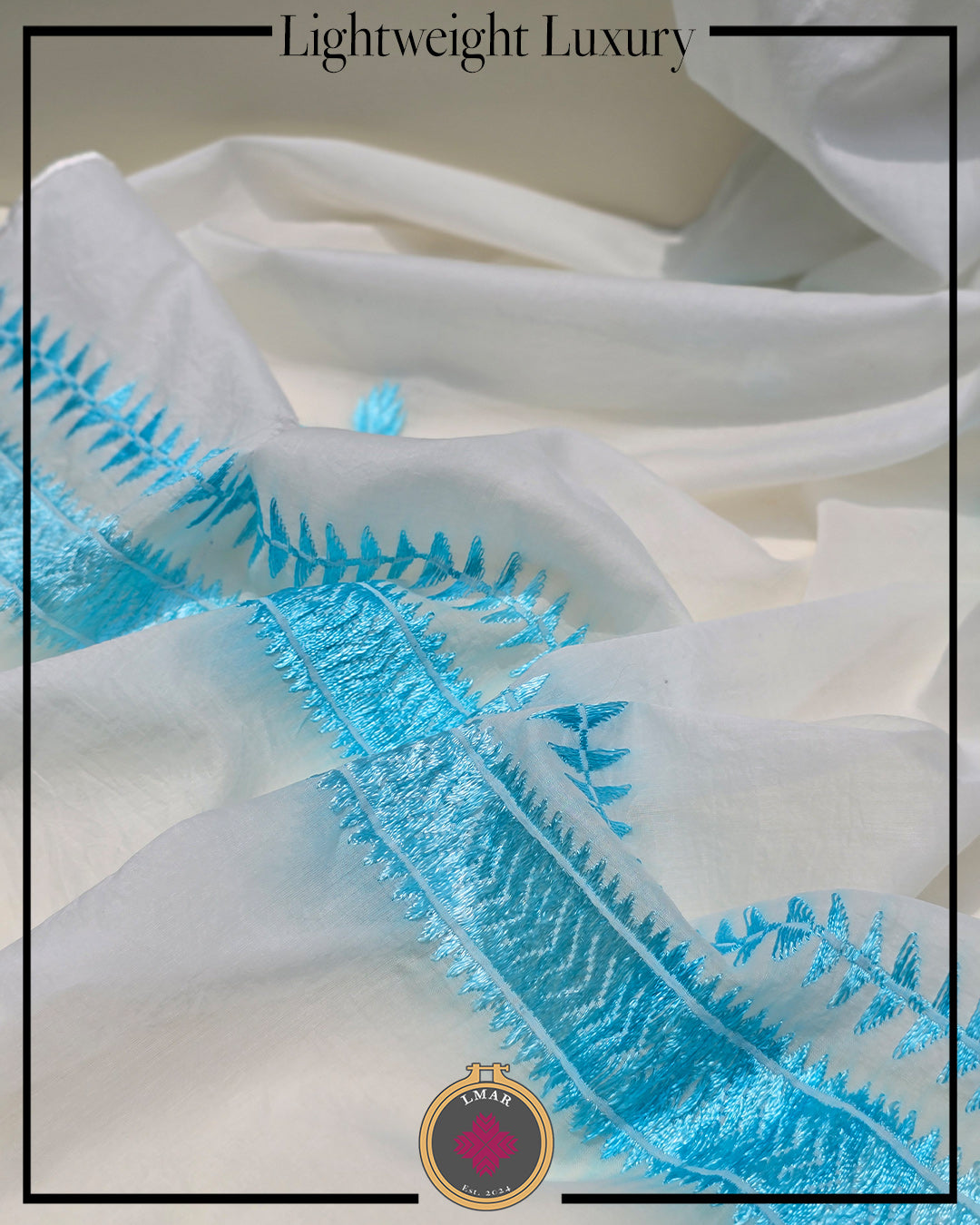 Swiss Lawn Stole - 6012