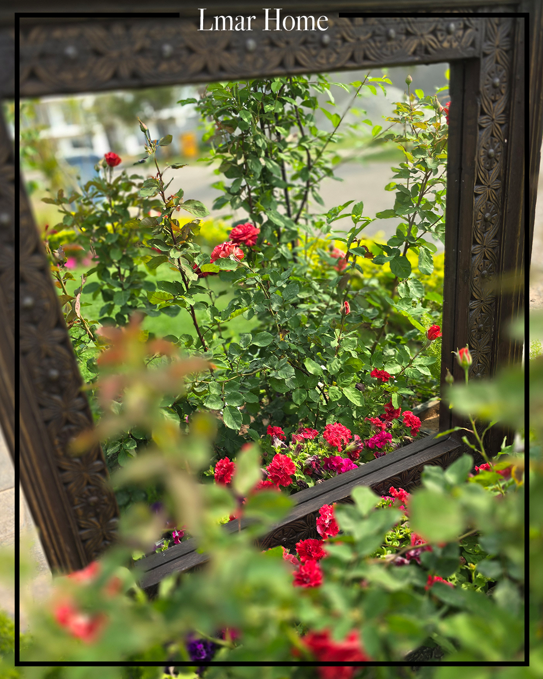 Square Wooden Frame - H103