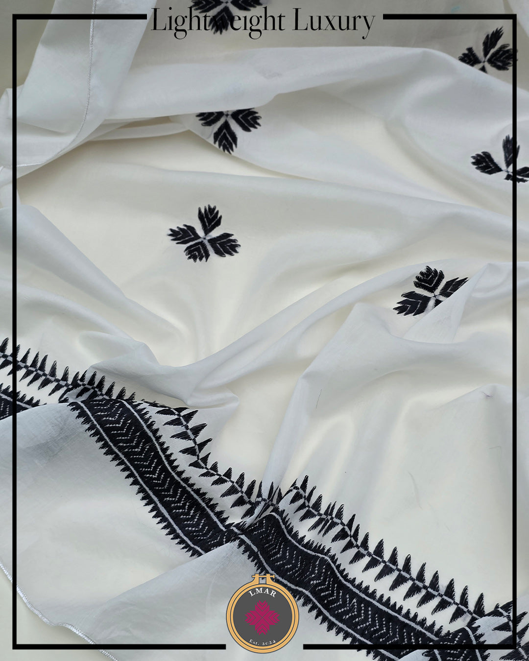 Swiss Lawn Stole - 6013